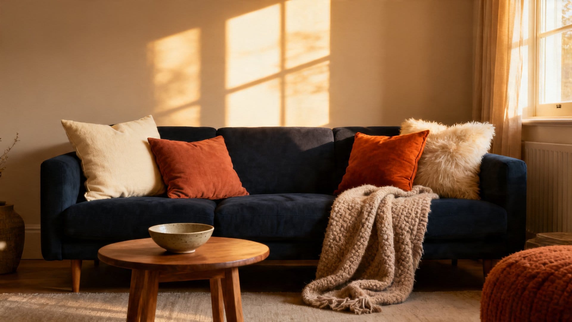 Color Pairings That Bring Out the Best in a Blue Couch