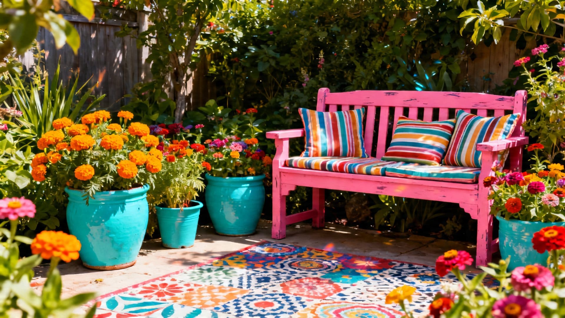 Color, Pattern, and the Joy of Going Bold Outdoors
