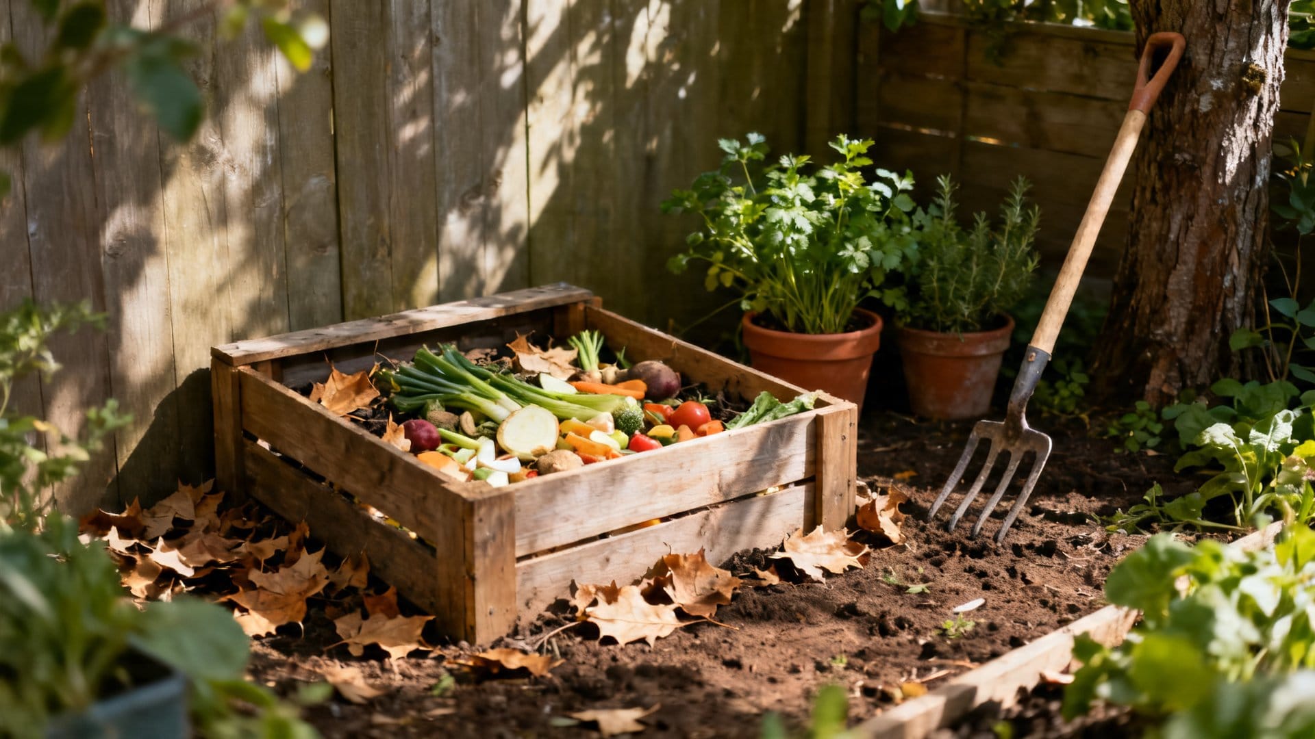 Create a Small Composting System to Feed Your Garden Naturally
