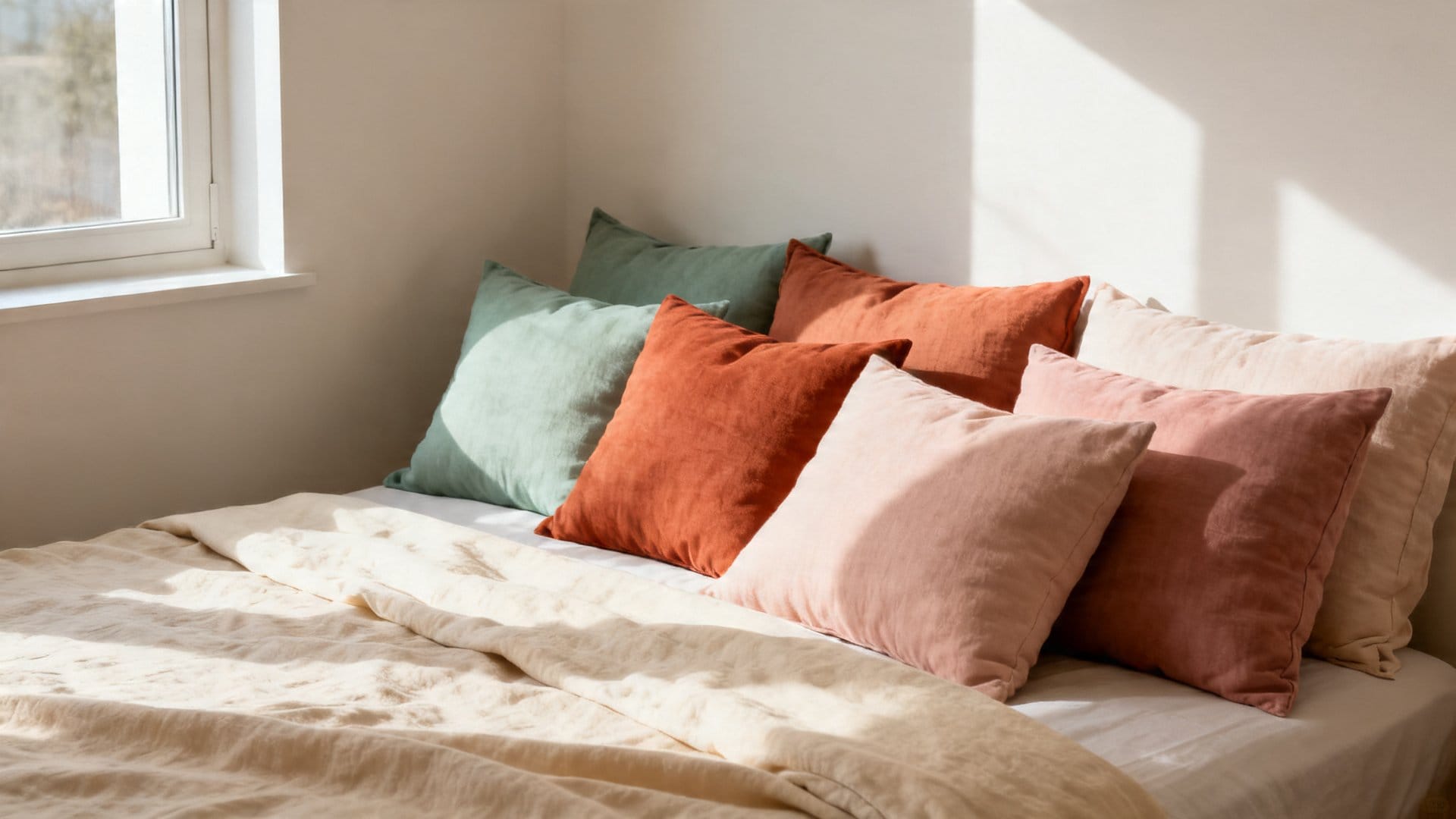 Cute Decorative Pillows for Bed: Aesthetic Picks by Color Palette