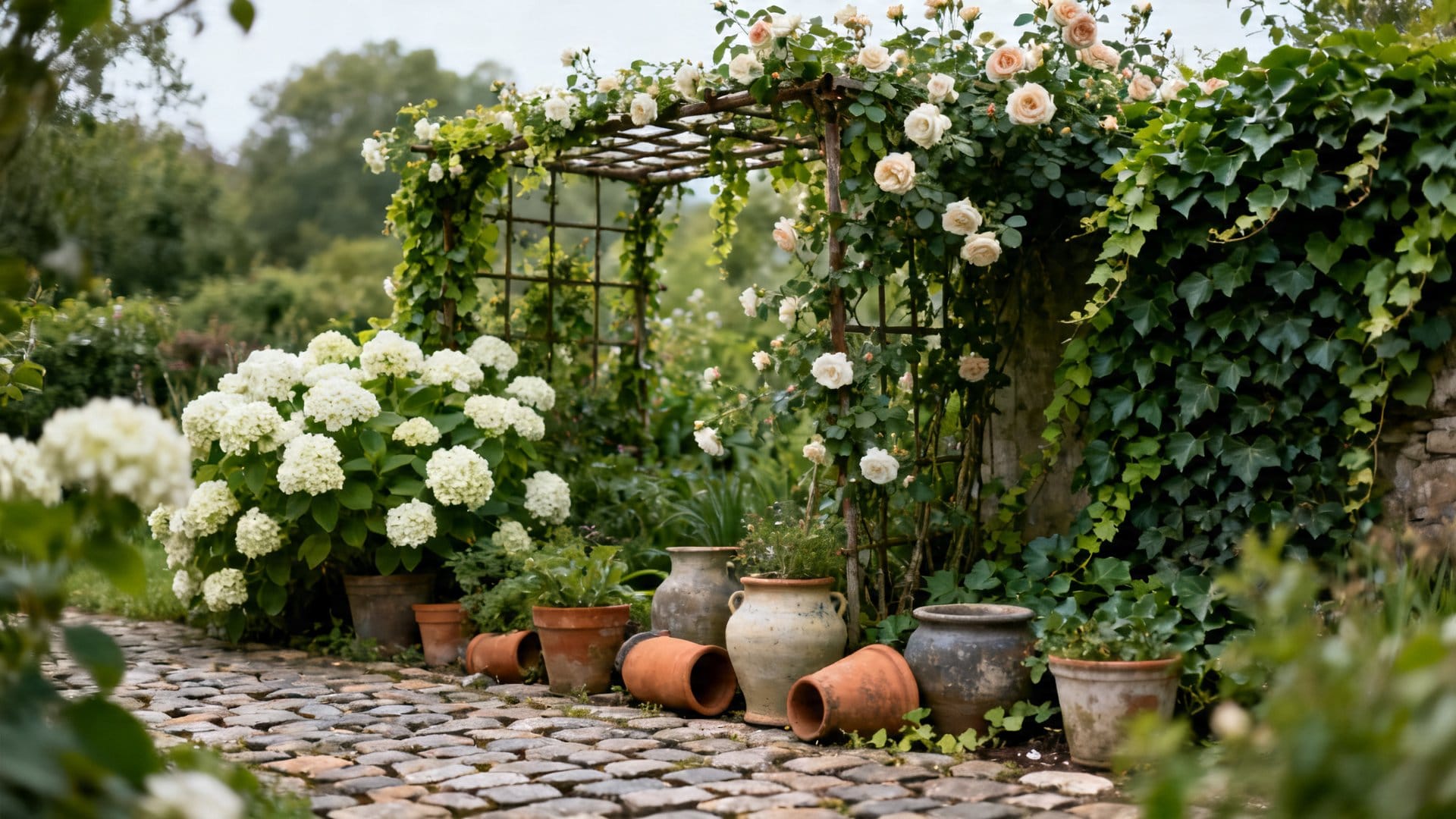 Flowers, Climbing Vines, and the Plants That Complete the Look