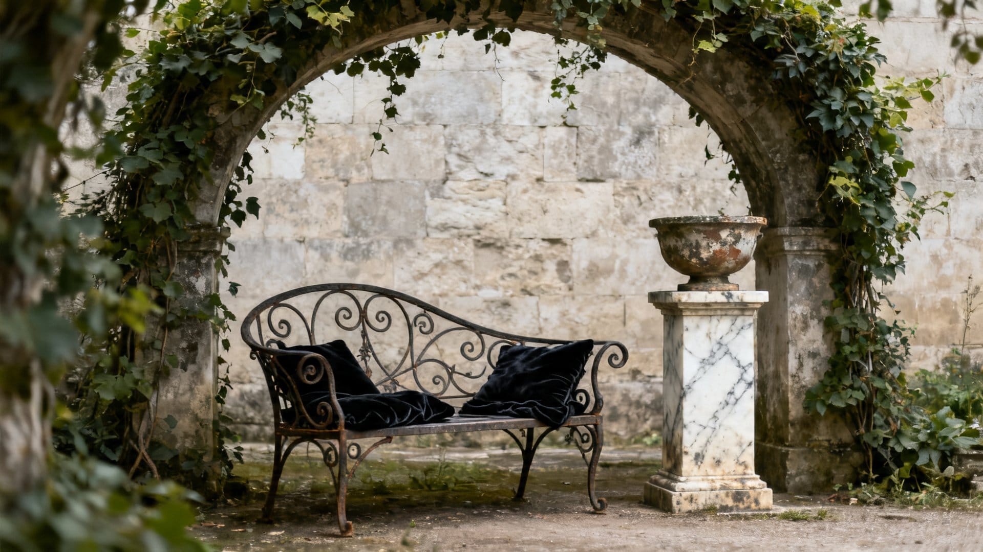 Furniture and Seating With Gothic Character