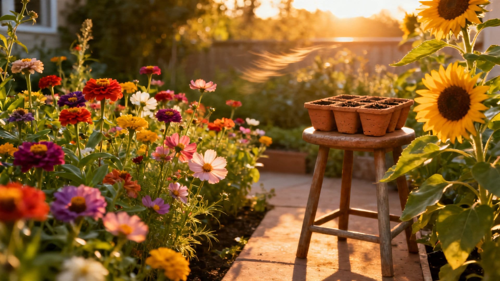 Grow Flowers From Seed for Color and Pollinators
