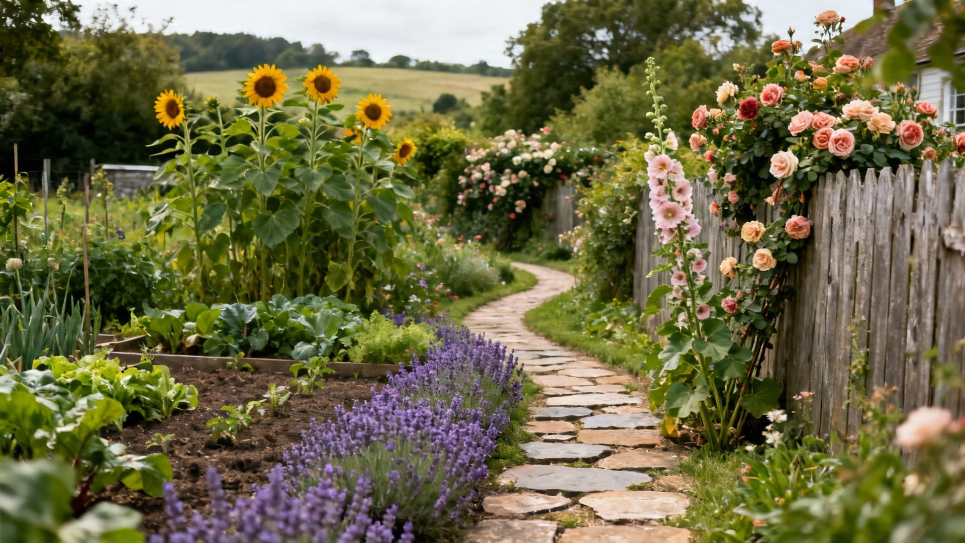 Layering Greenery the Farmhouse Way