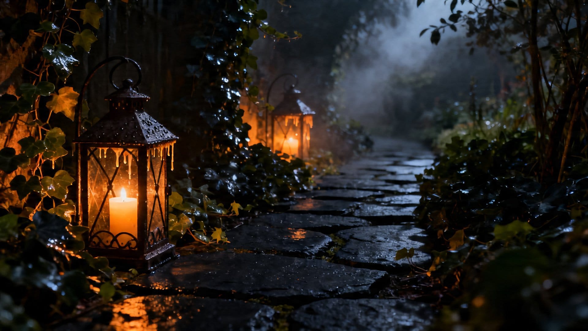 Lighting That Sets the Mood After Dark