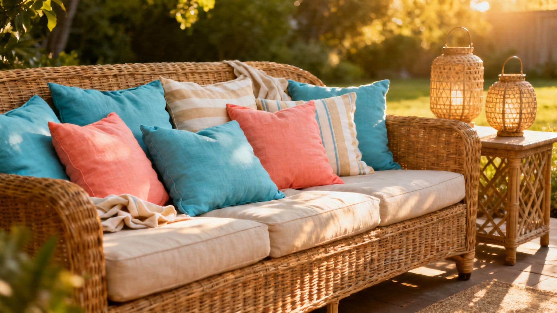 Outdoor and Patio Pillows: Where Summer Throw Pillows Truly Shine