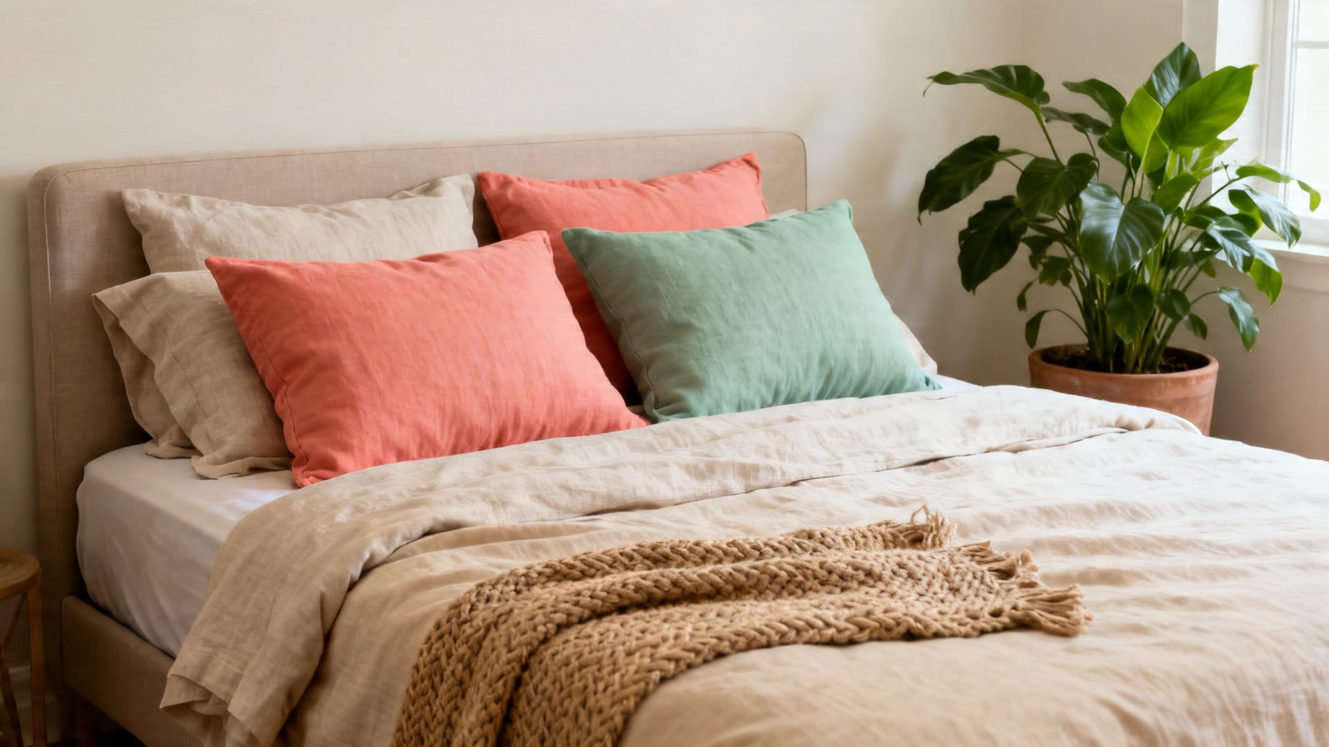 Playing with Color: How to Use Pillows to Anchor a Room's Palette