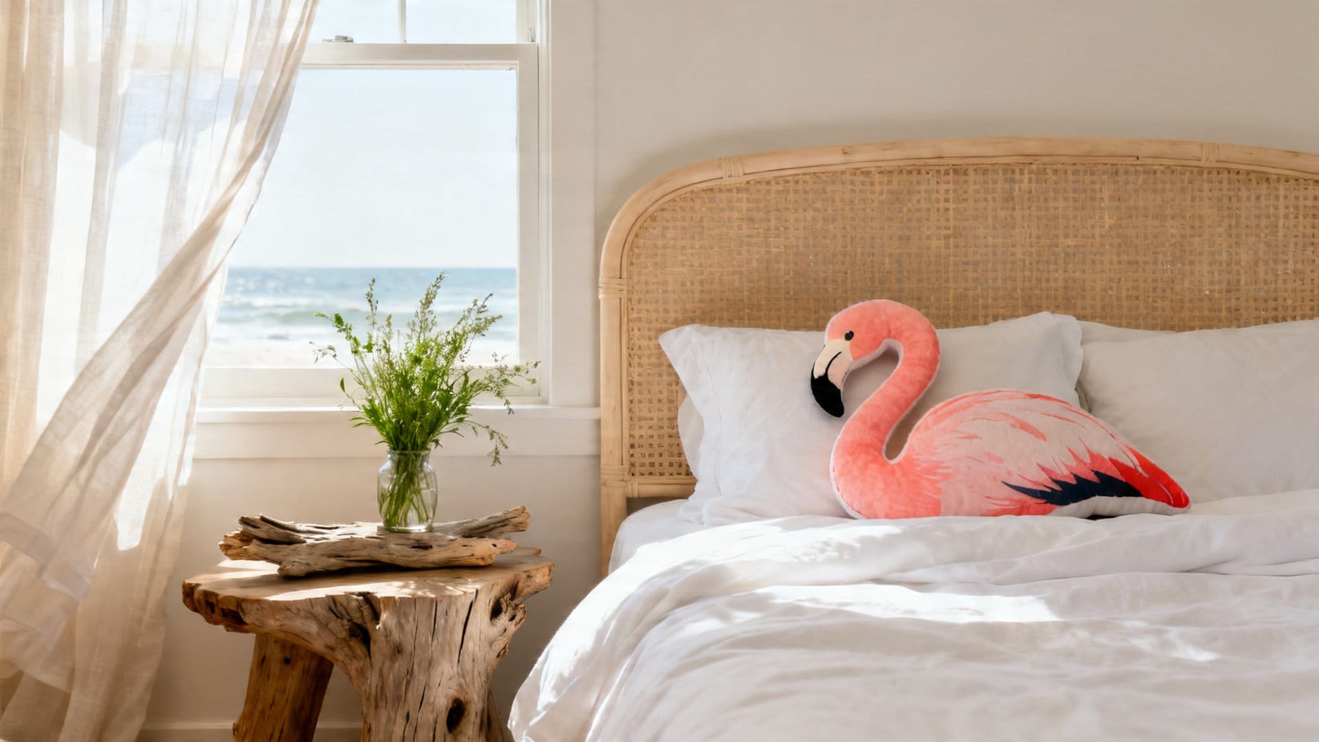 Rooms That Love a Flamingo Accent
