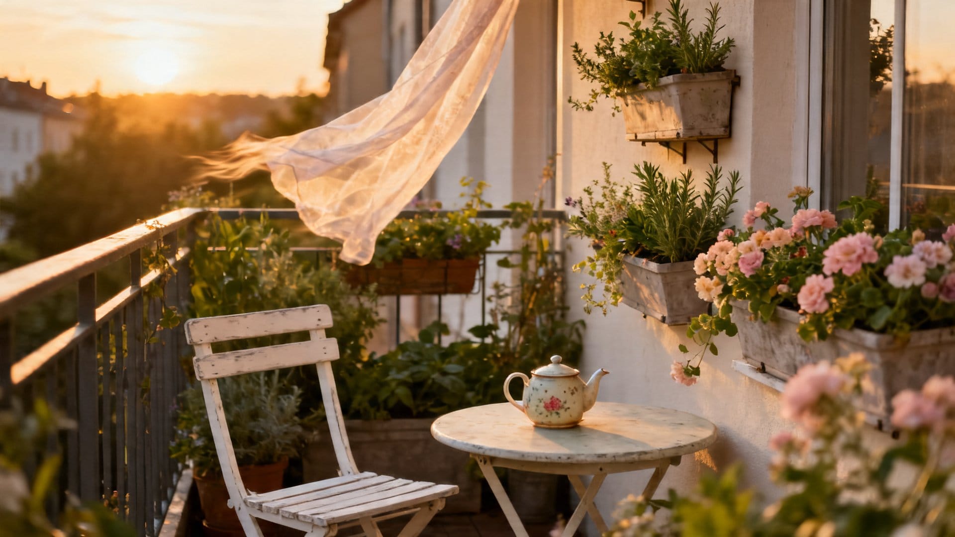 Small Space Tricks for Balconies and Tiny Gardens