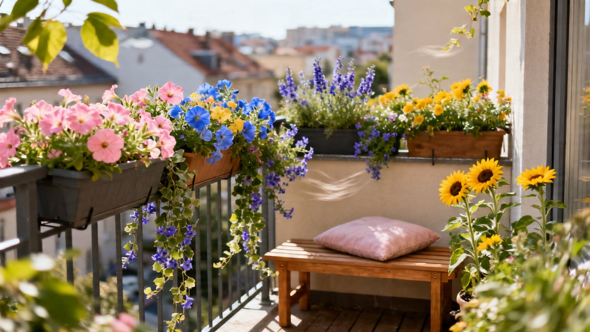 Small Space and Container Gardening with Summer Flowers