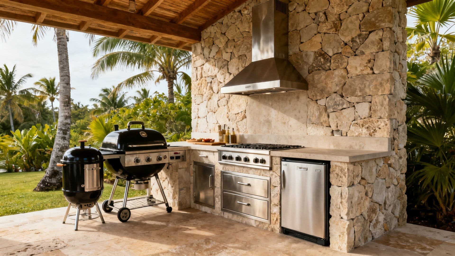Smart Appliance Choices for Florida Outdoor Kitchen Ideas for Hot Climate Cooking
