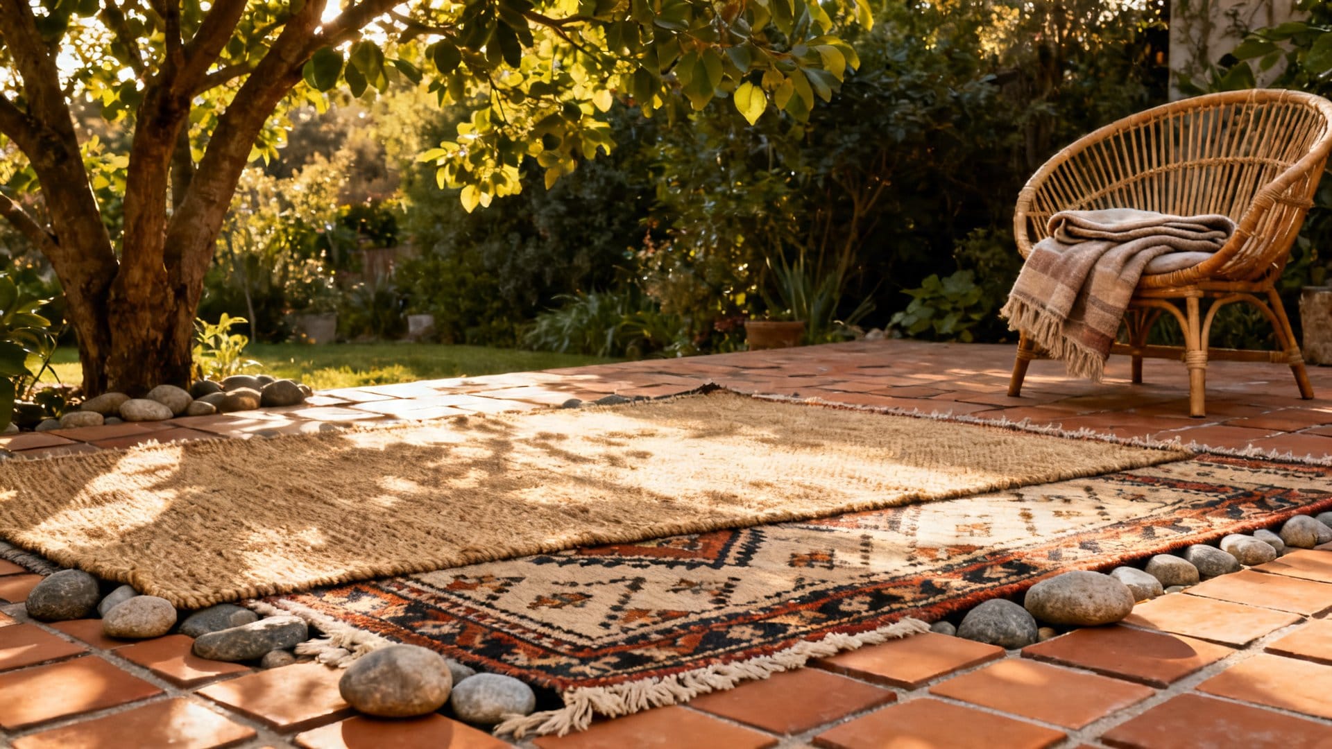 Start with the Ground: Rugs, Stones, and Layered Surfaces
