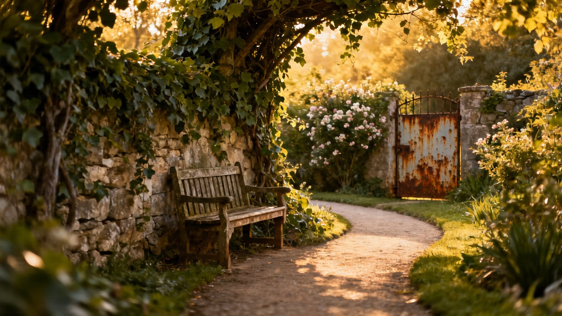 Styling Vintage Decor Around Your Garden's Natural Features