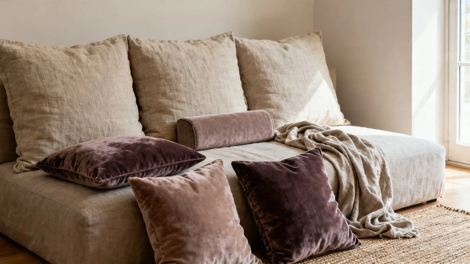 The Art of Layering Pillow Sizes and Shapes