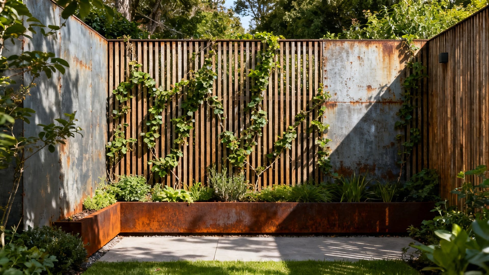 Using Walls, Fences, and Vertical Space Creatively