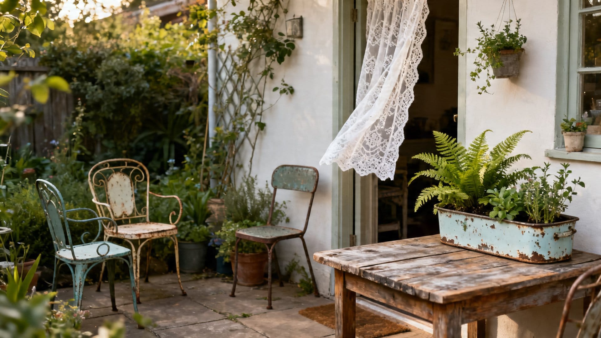Vintage Garden Decor Ideas by Space Type