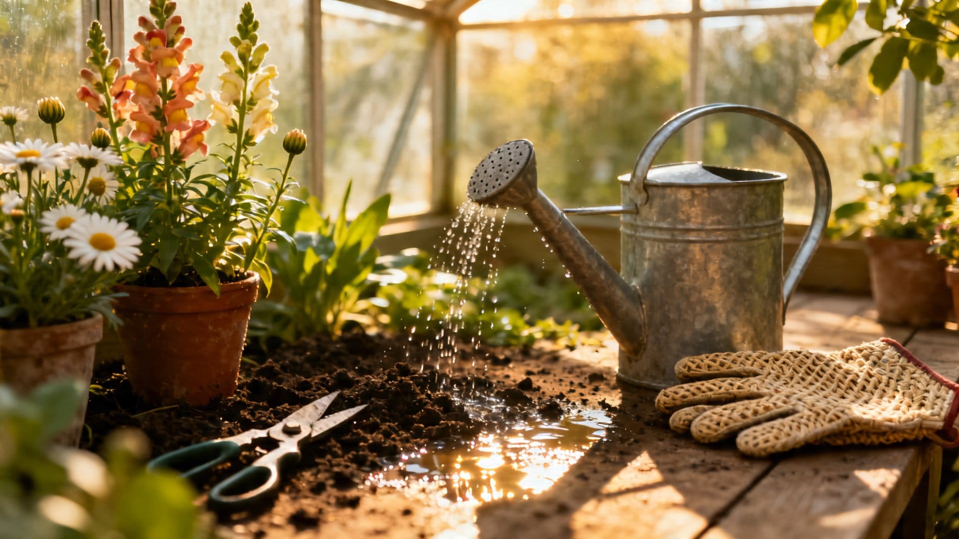 Watering, Feeding, and Deadheading Through the Season