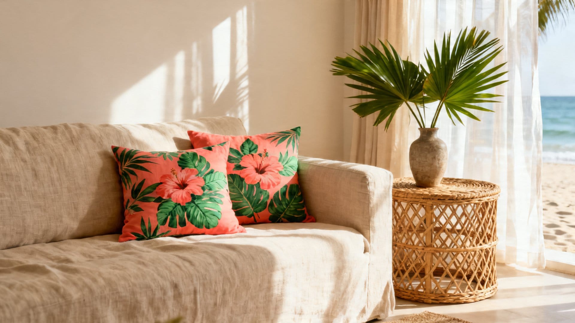 Why Hawaiian Prints Feel So Right for Summer Decorating