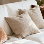 Decorative Pillows for White Couch and Cream Sofa Looks