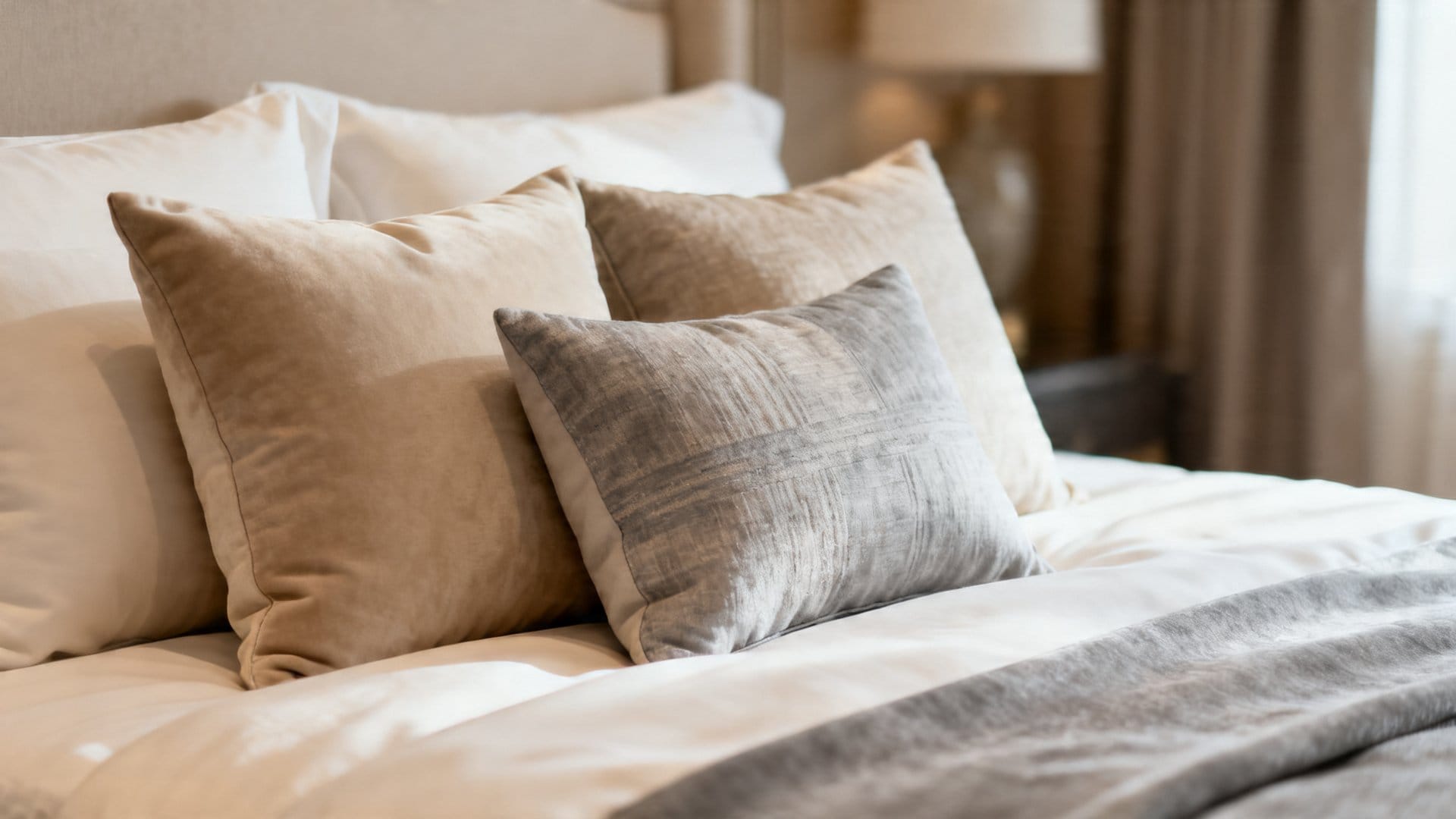 Decorative Bed Pillow Ideas: Layer Pillows Like a Designer