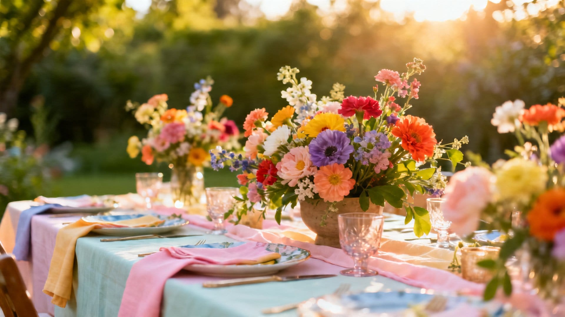 Summer Garden Party Color Palettes: Stunning Seasonal Combos