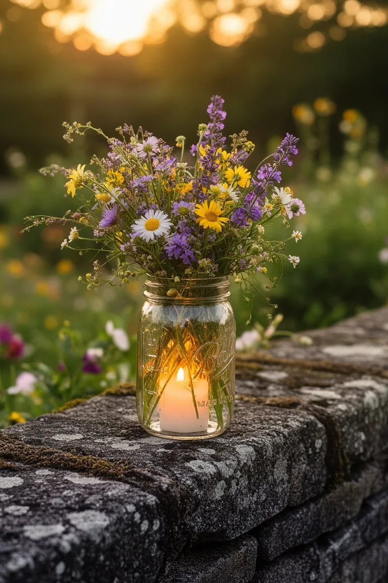 Mason jar lantern variation 4