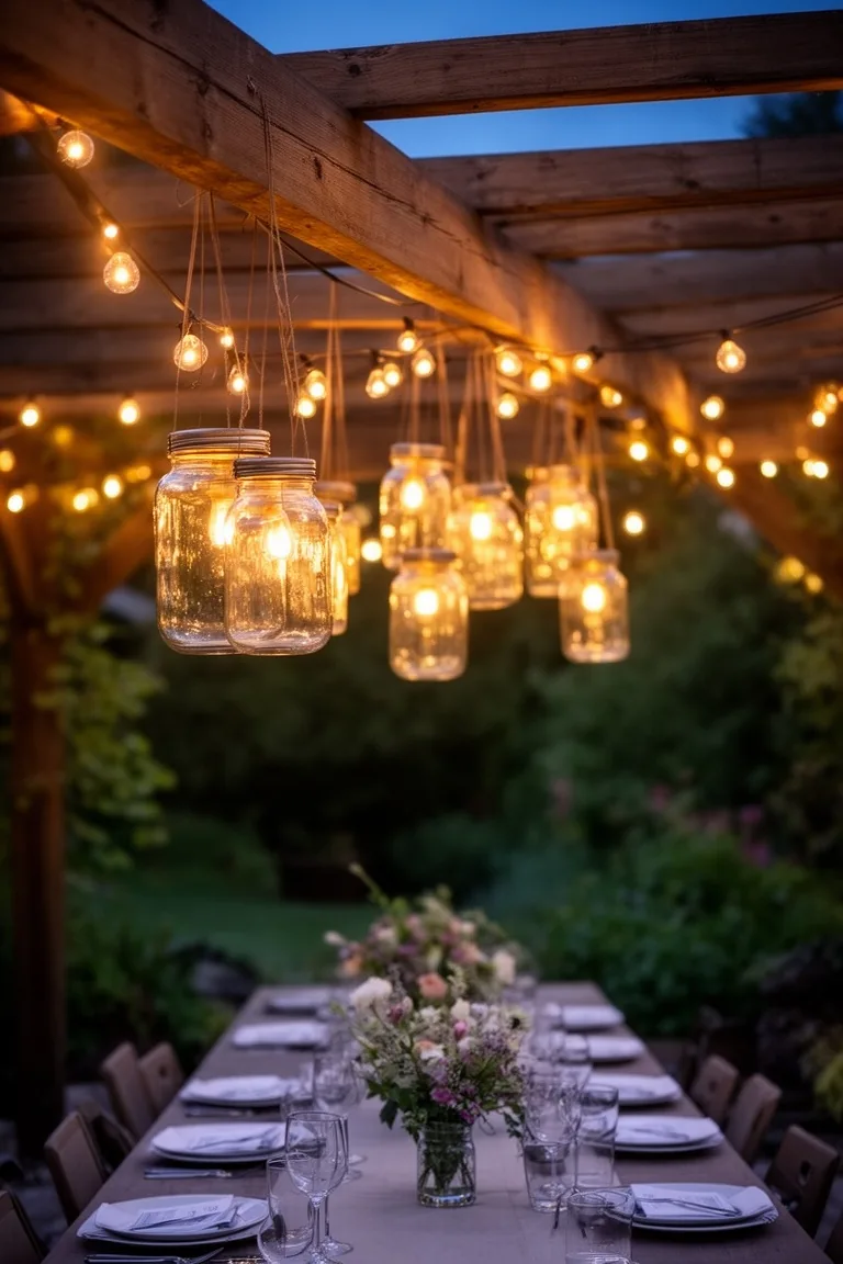 Mason jar lantern variation 5