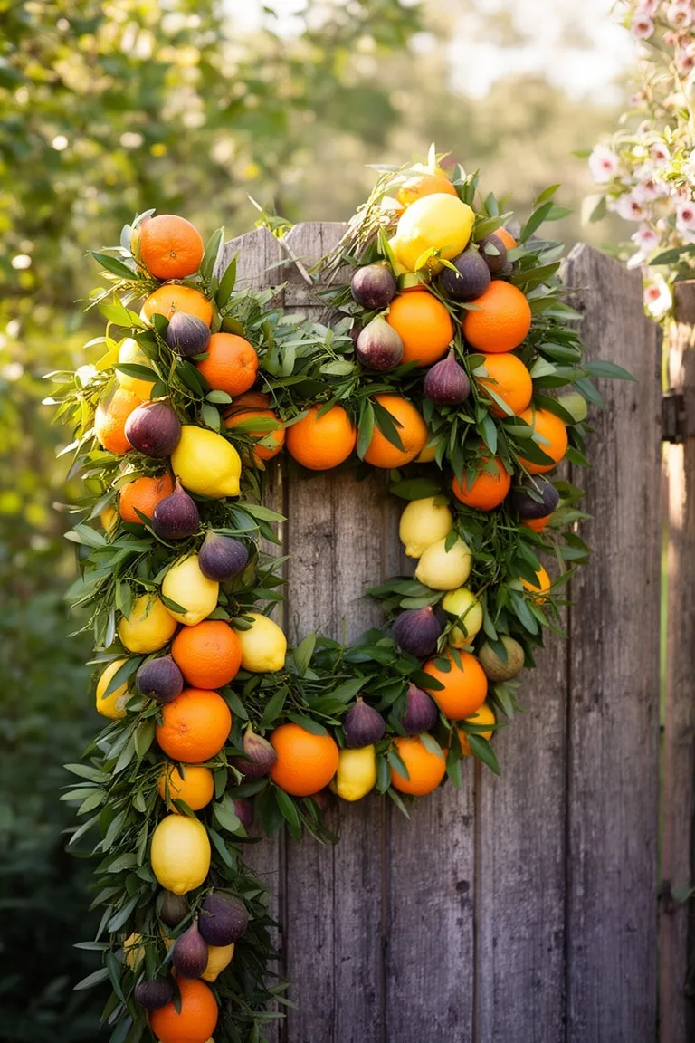 Hanging fruit garland variation 2