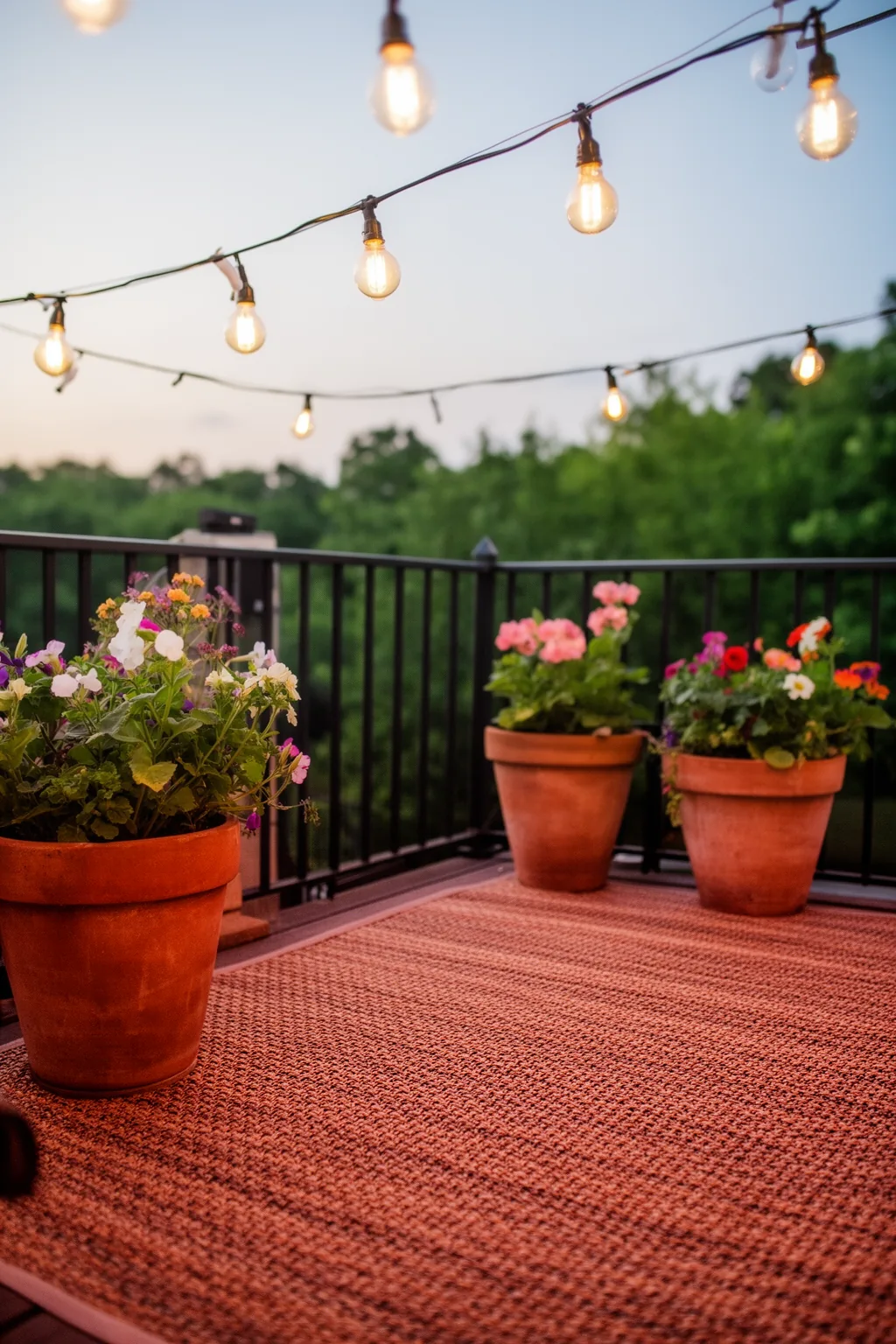 Budget patio Edison bulbs string lights