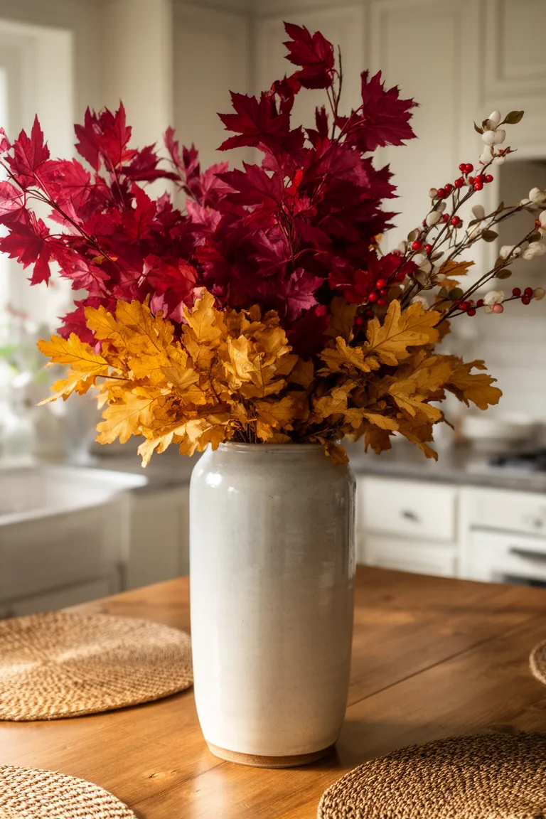Fall foliage branch bouquet variation 1