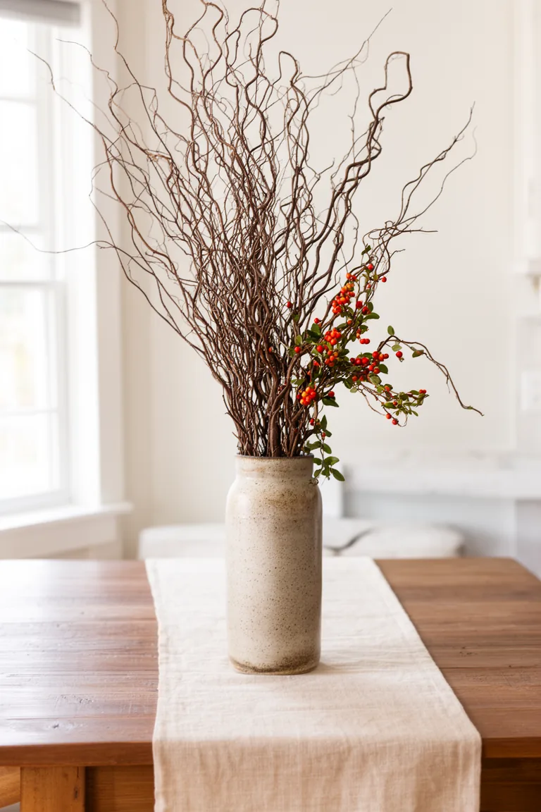 Fall foliage branch bouquet variation 2