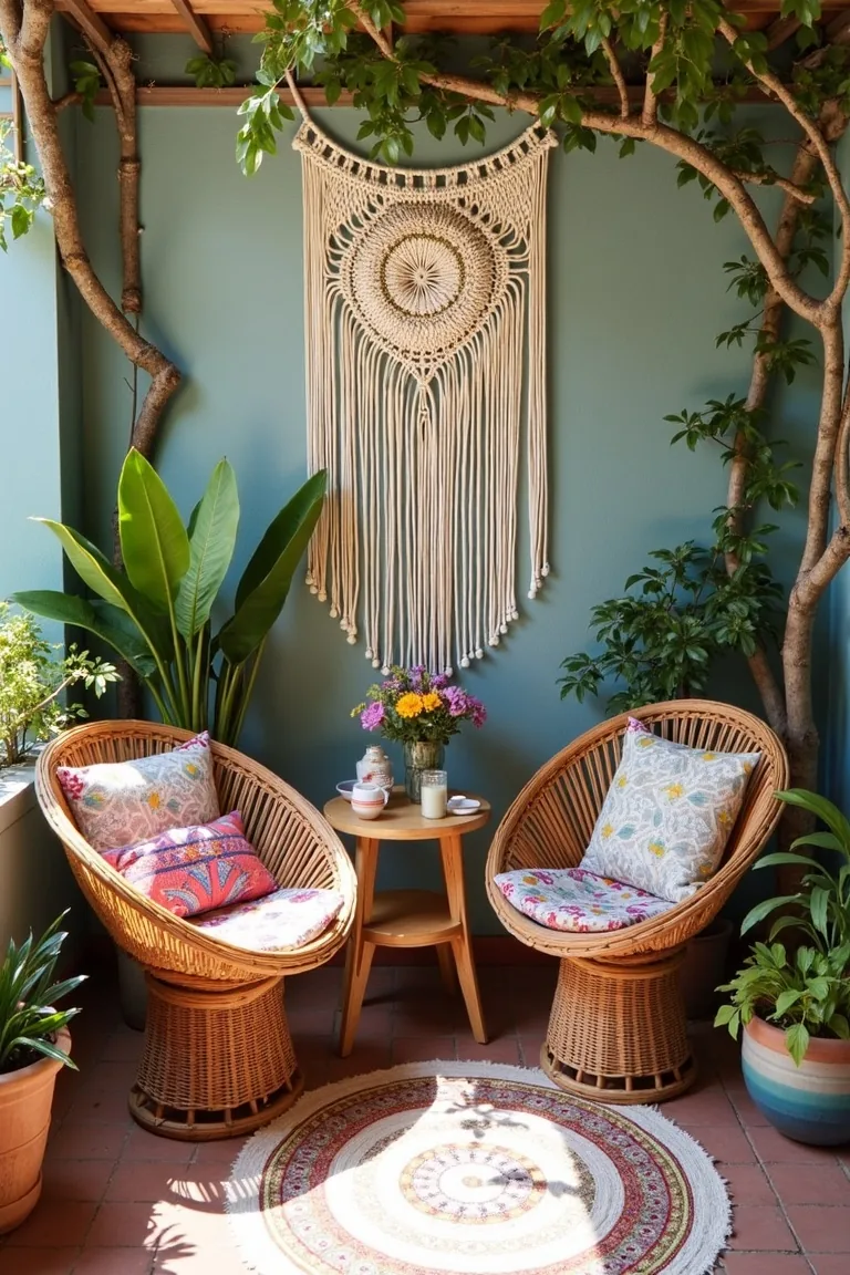 Mini Café Corner on Small Patio idea 5