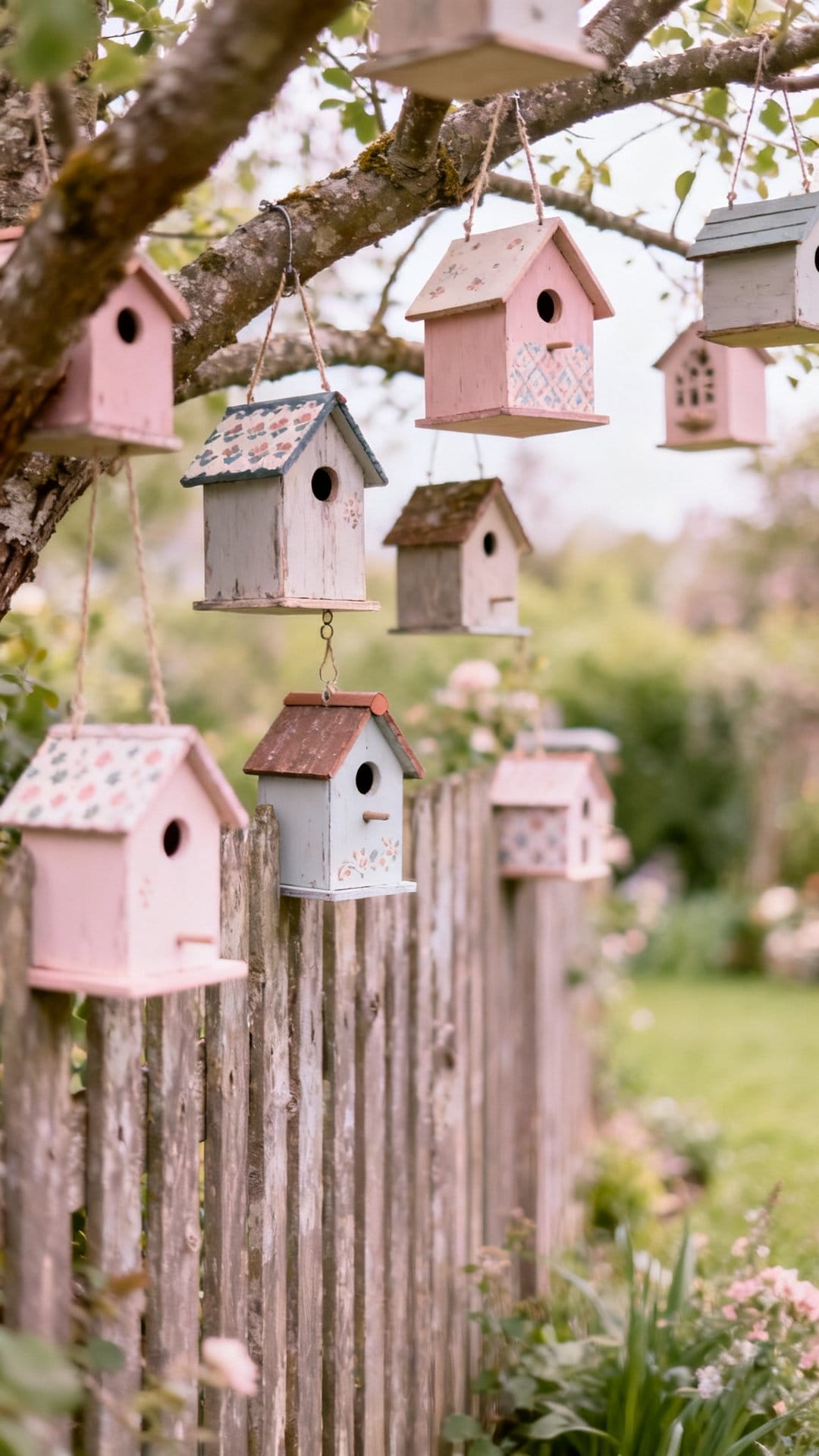A Birdhouse Village for Whimsy and Wildlife