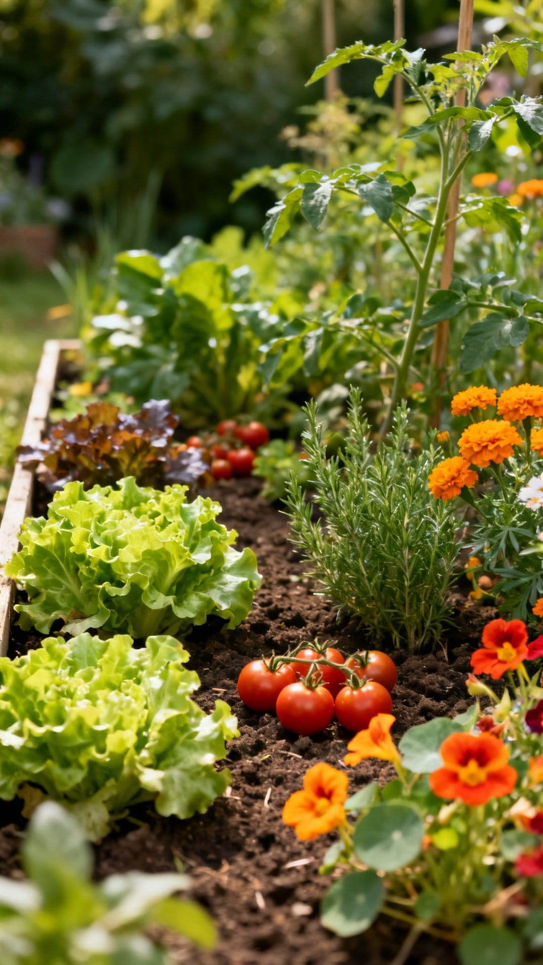 A Kitchen Garden Bed That's Also Beautiful