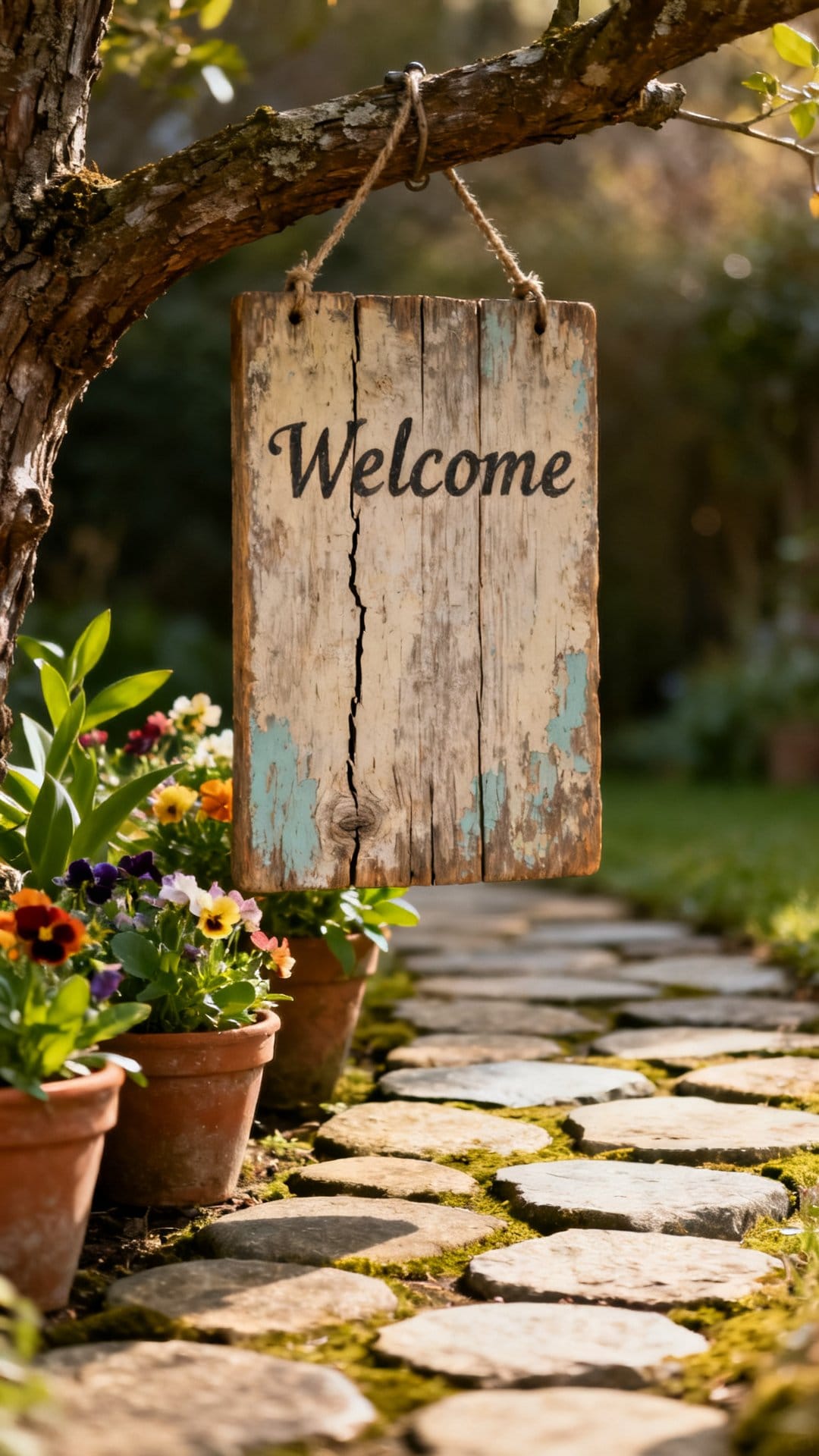 Create a Charming Welcome Sign