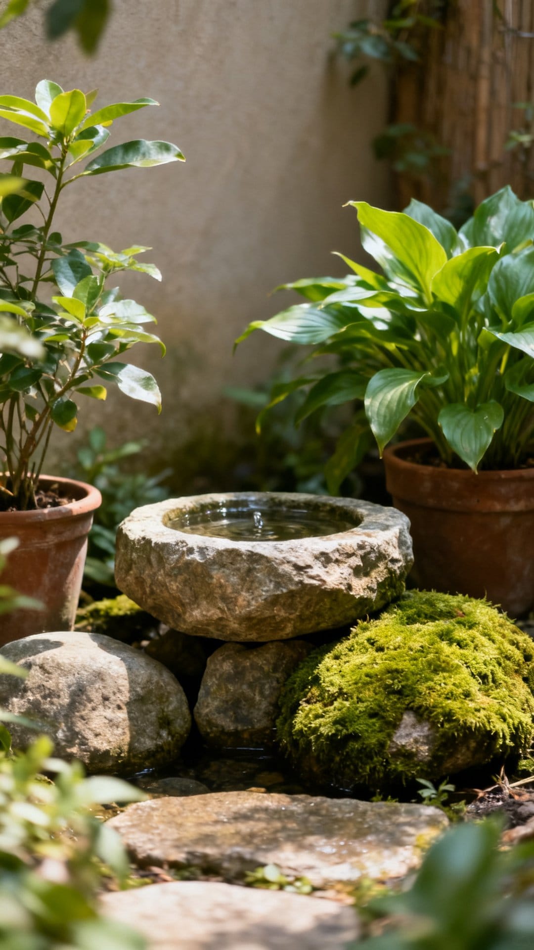 Incorporate Natural Elements from the Garden Itself