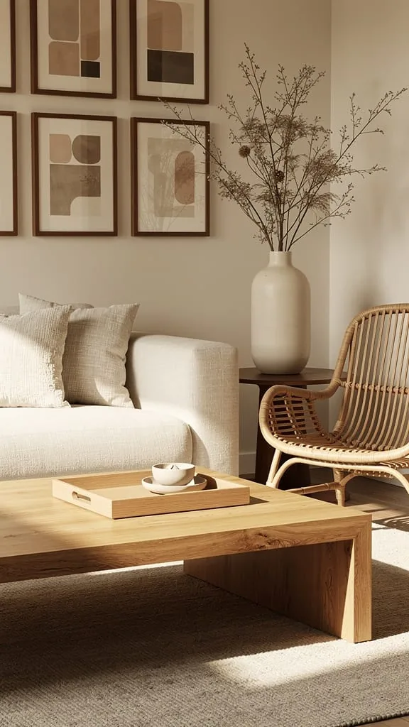 Incorporate Natural Wood Accessories