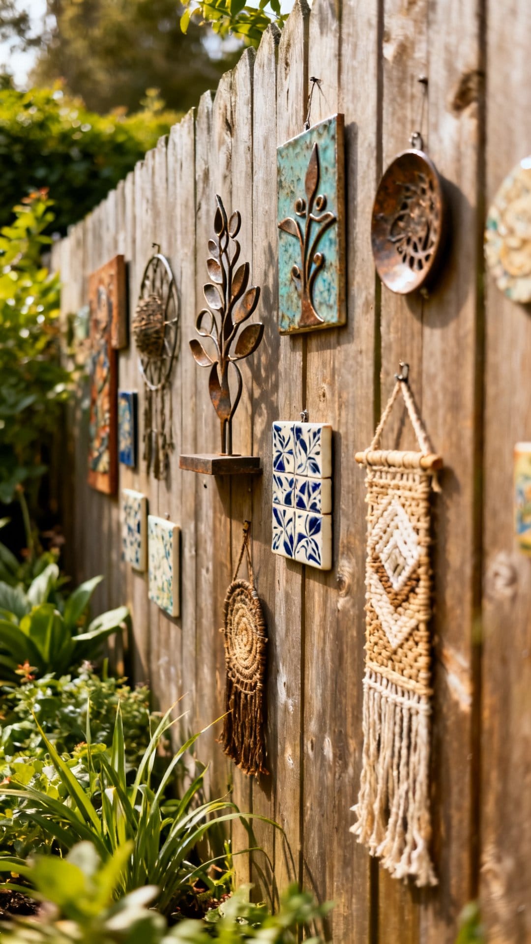 Outdoor Art and Wall Decor for Fences and Walls