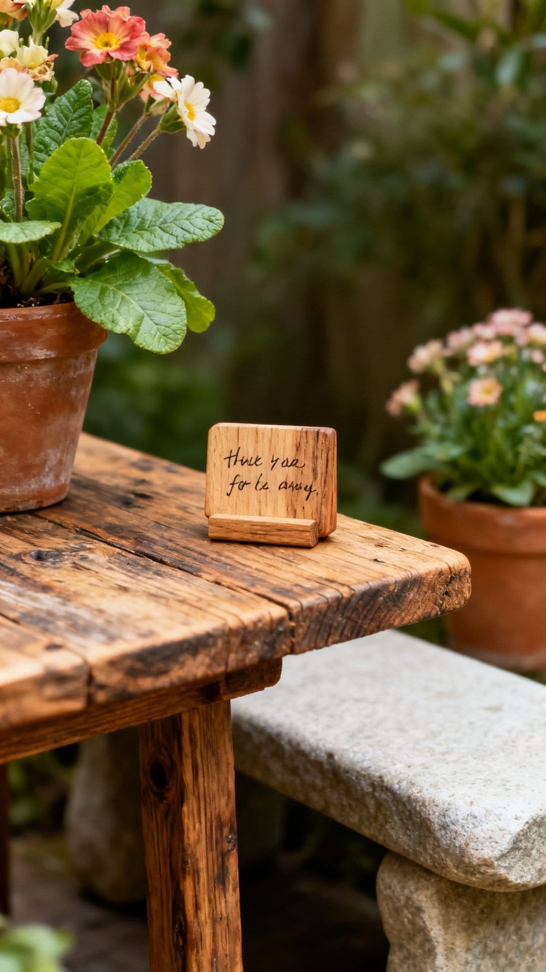 Personalize with Handwritten Place Cards
