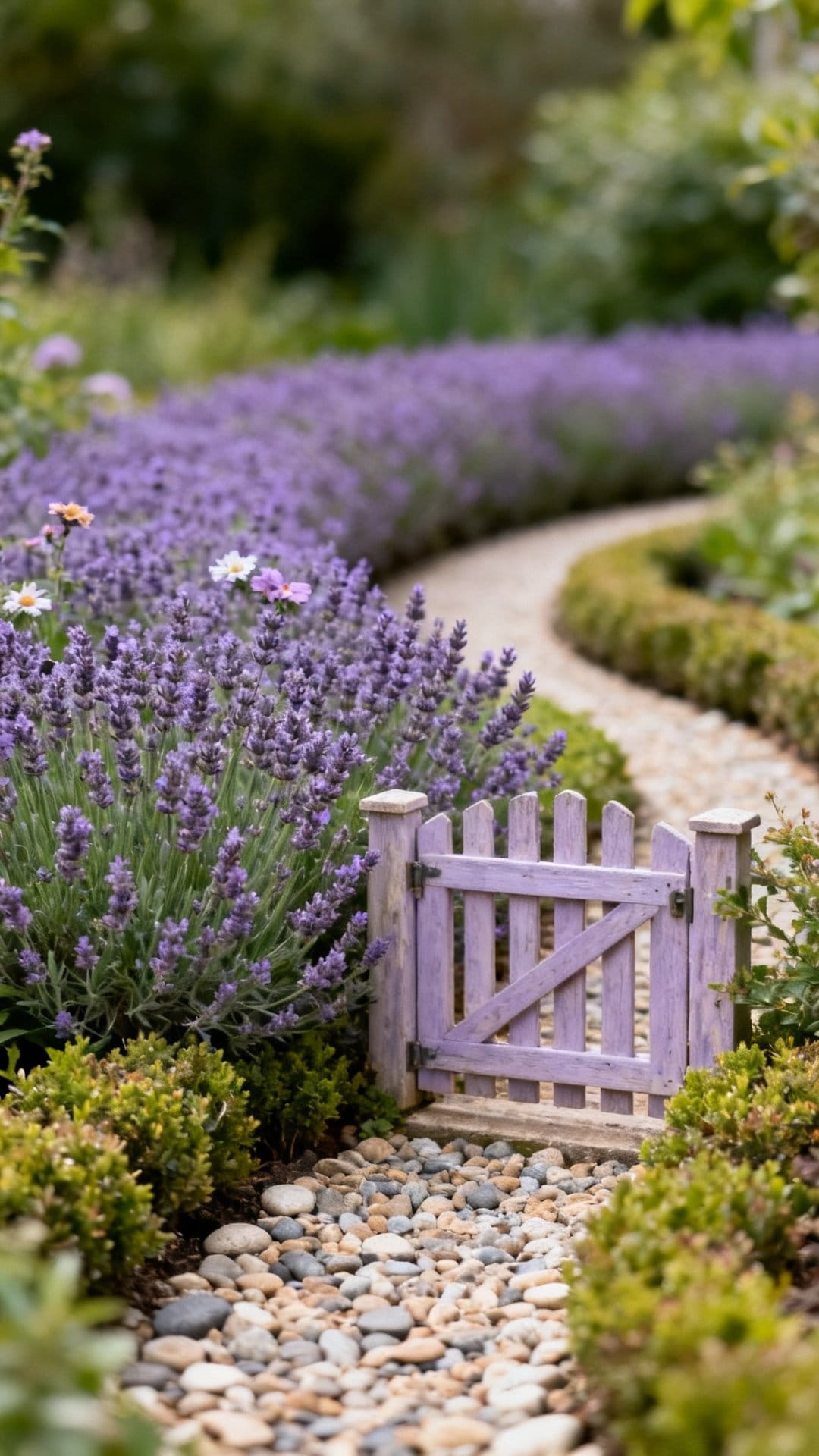 Plant a Lavender Hedge as a Fairy Border