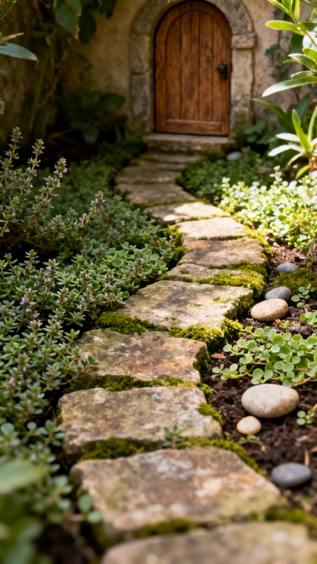 Start With a Mossy Stone Pathway