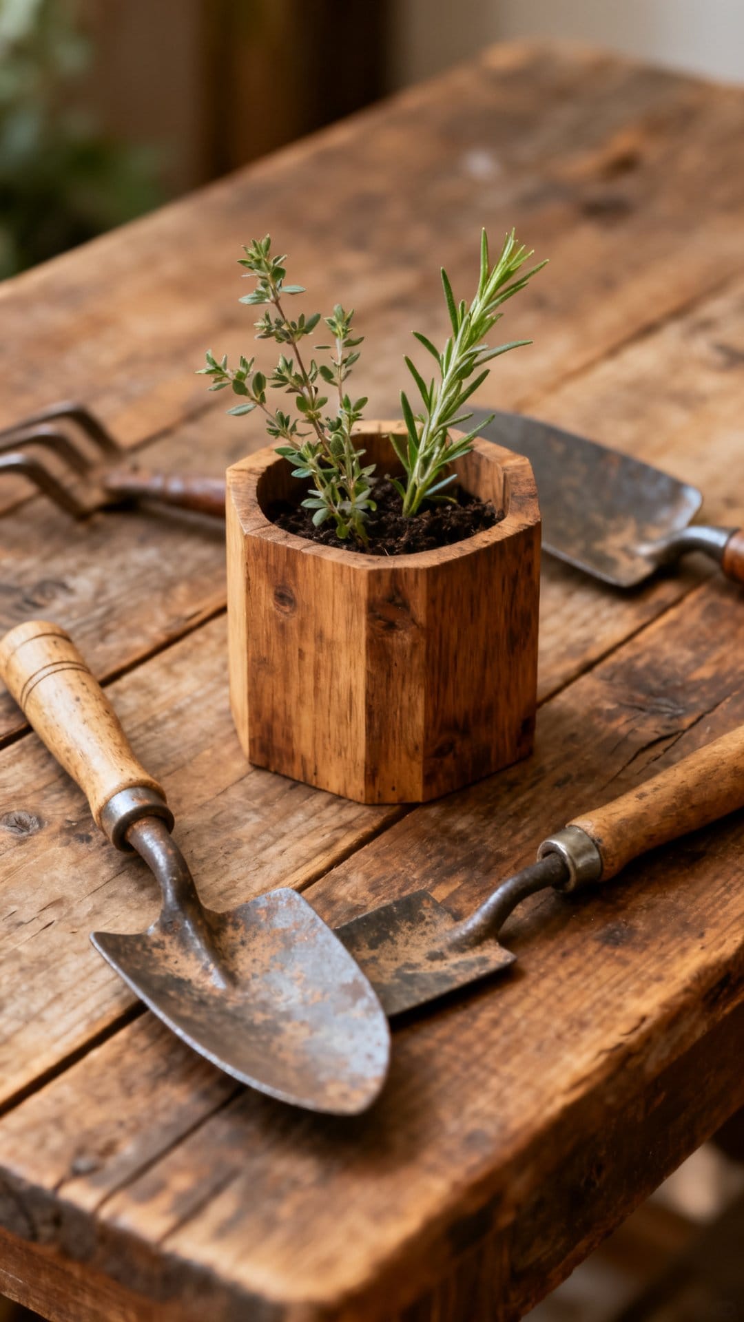 Use Fresh Herbs as Both Decor and Fragrance