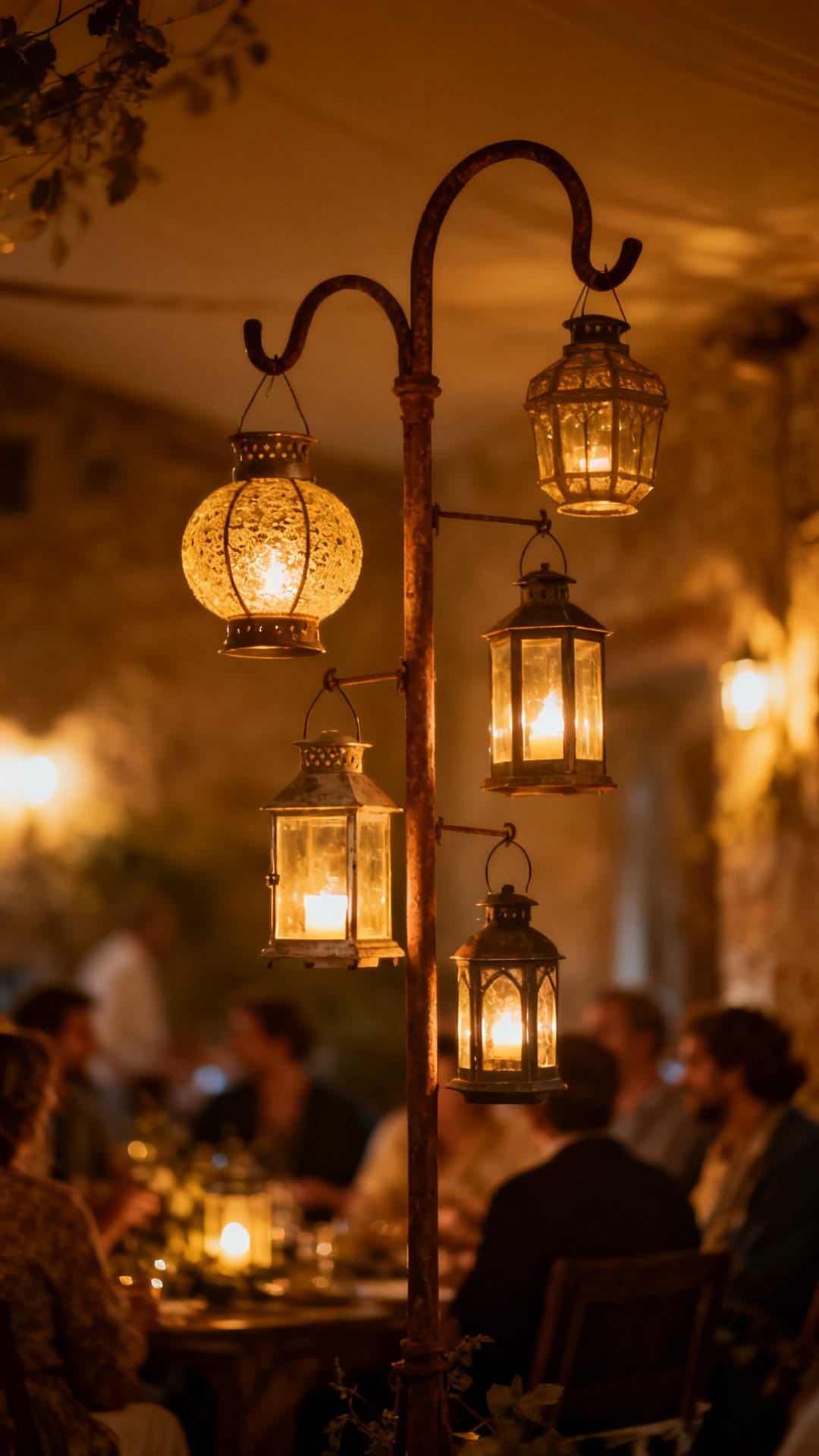 Use Lanterns of Every Shape and Size for Ambient Evening Light