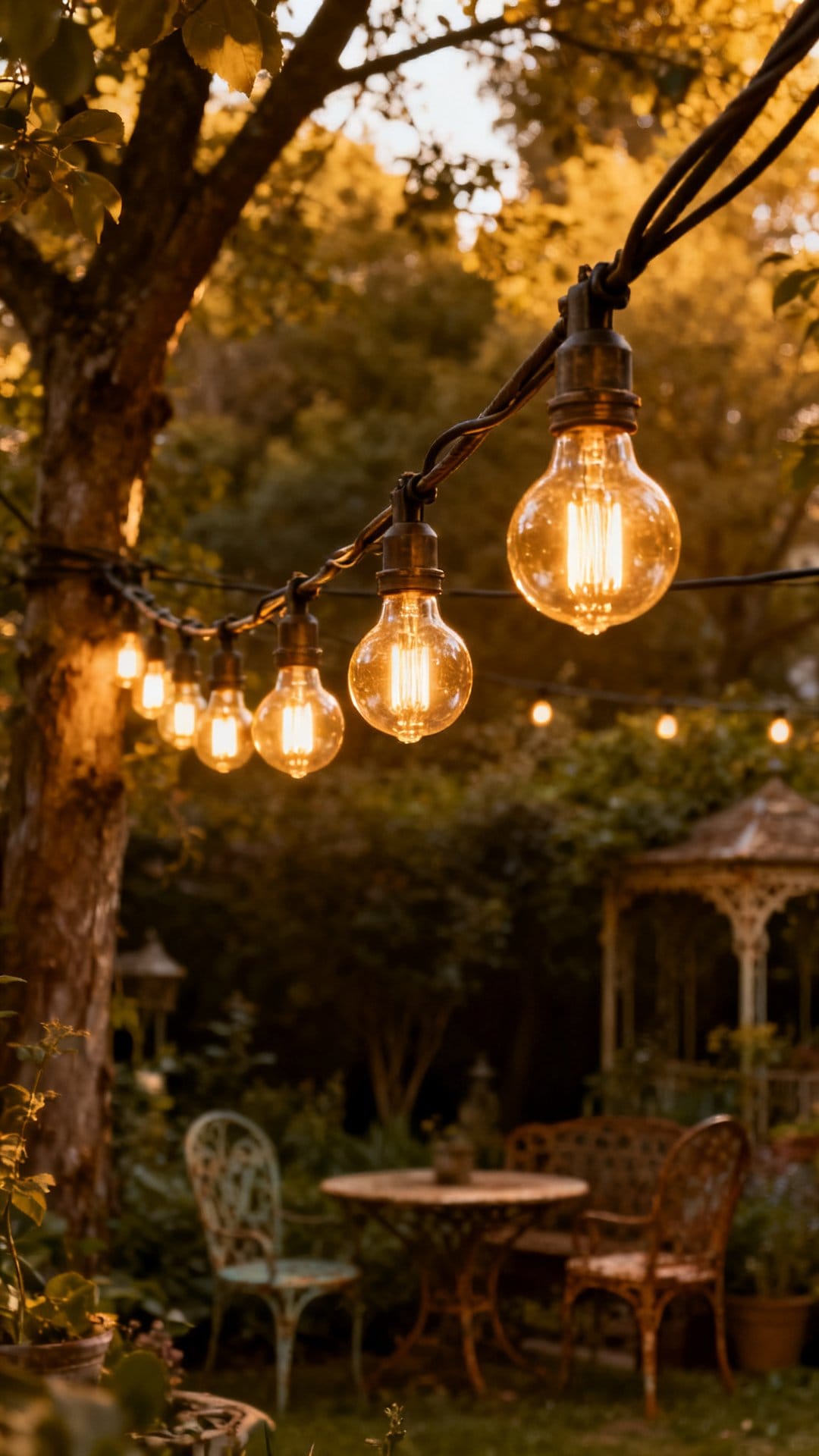 Vintage Edison Bulb Festoon Lighting
