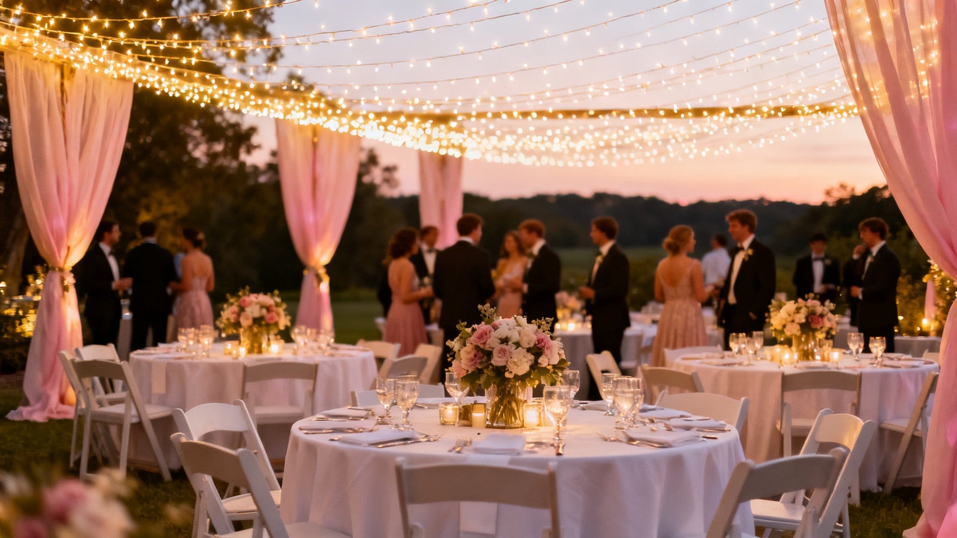 21 Summer Garden Party Lighting Ideas for Outdoor Weddings