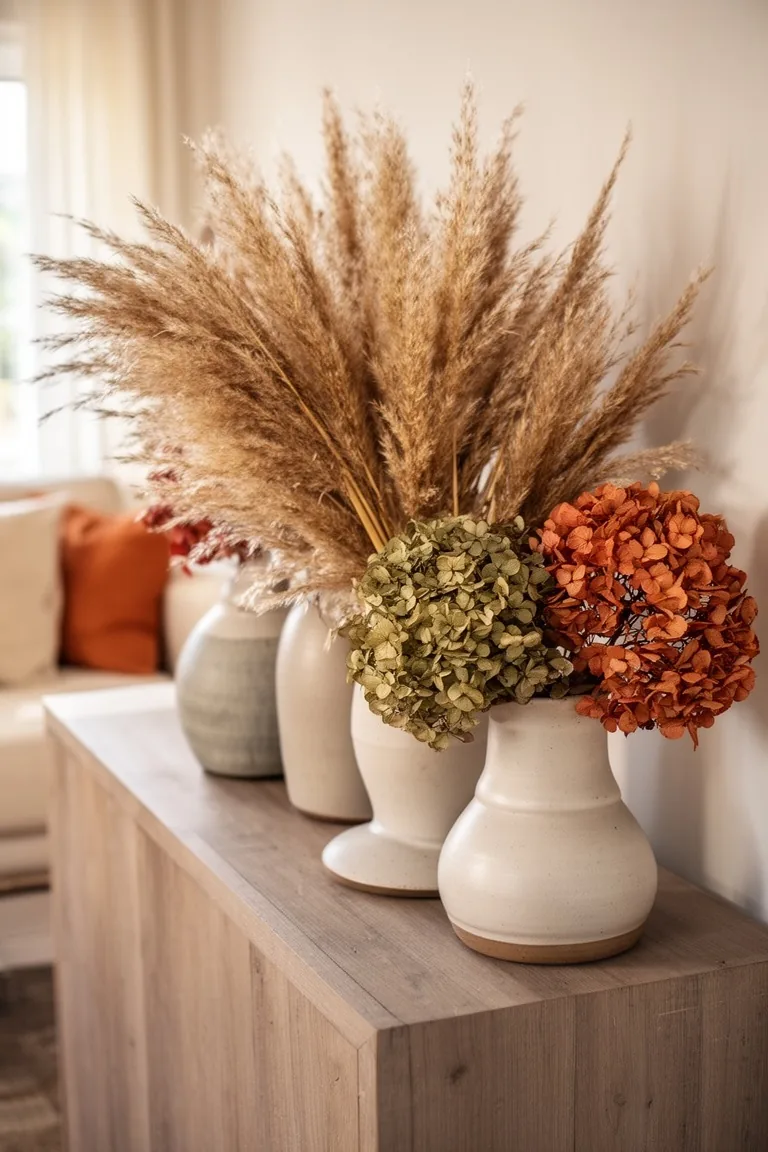 Dried fall arrangements, idea 3