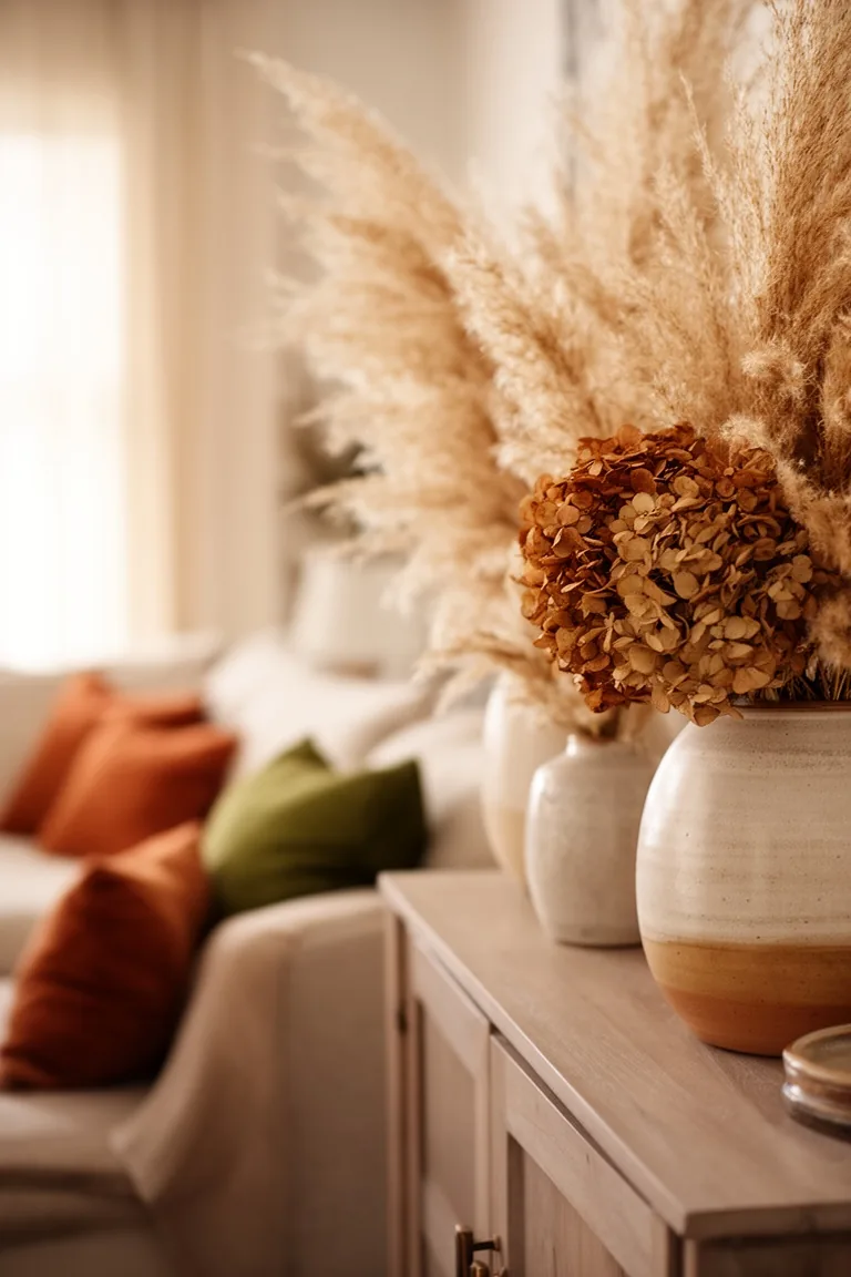 Dried fall arrangements, idea 4