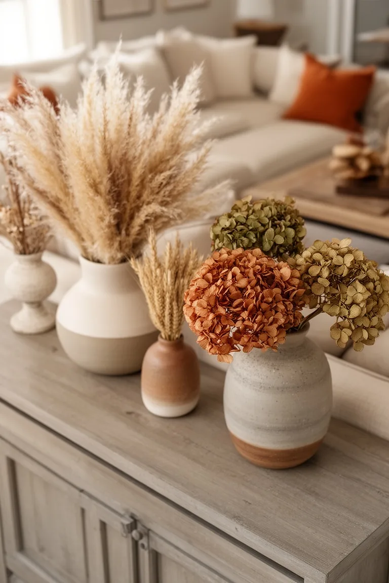 Dried fall arrangements, idea 5