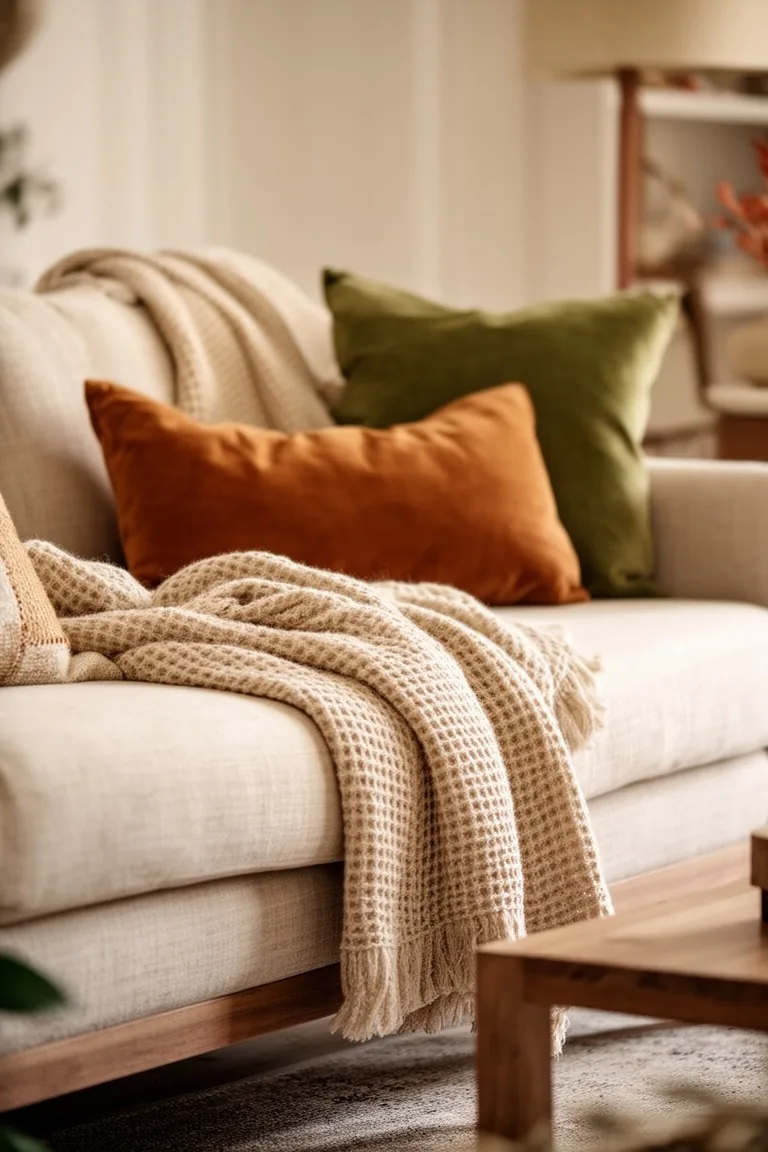 Late summer to fall living room textures, idea 4