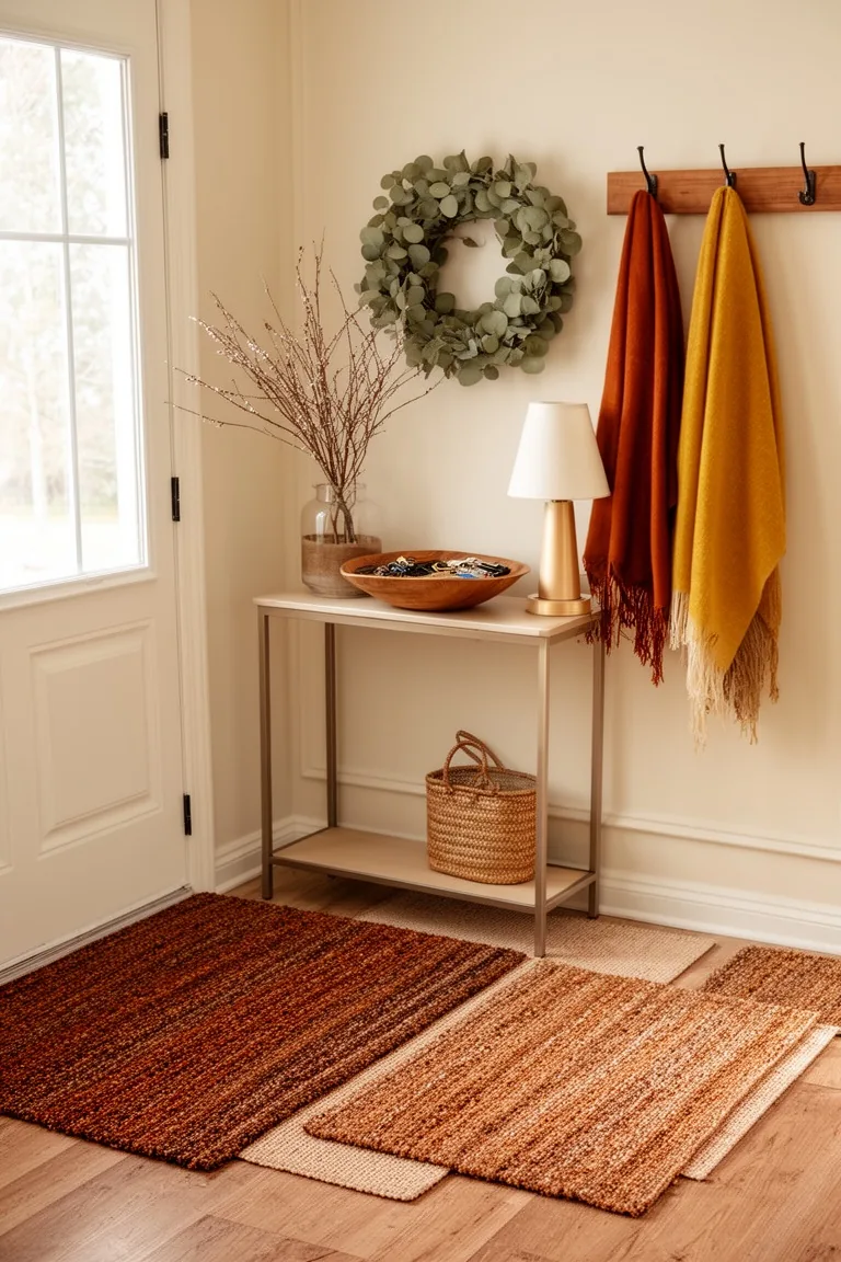 Cozy fall entryway, idea 2